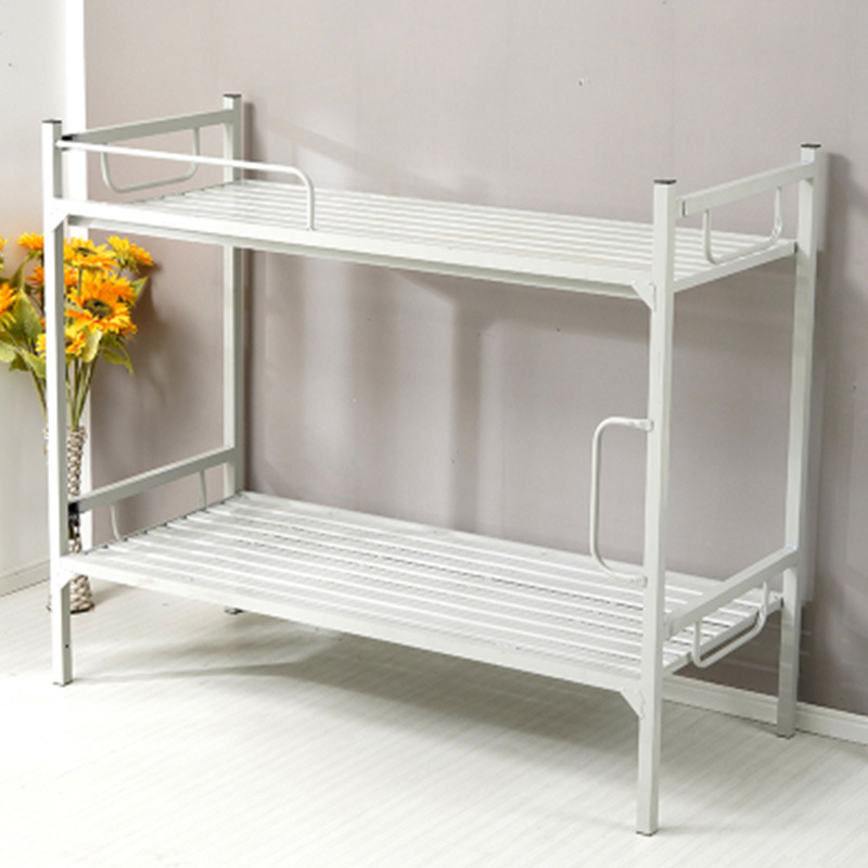 免安装折叠上下铺铁架床员工宿舍工人无螺丝安装上下铺工地双层床