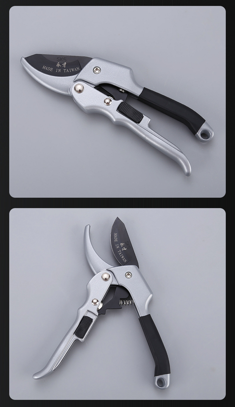 滑轮修枝剪花艺剪刀 园林园艺工具果树粗枝省力高枝剪 可贴牌代发