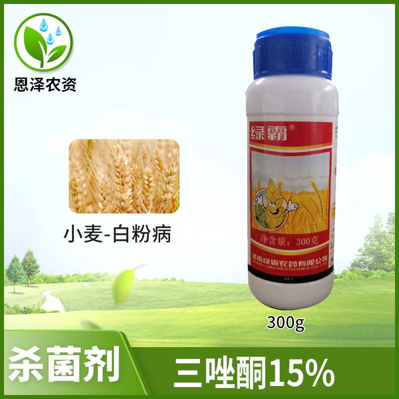 15三唑酮果树白粉病锈病月季药多肉药花卉白粉病杀菌剂300g