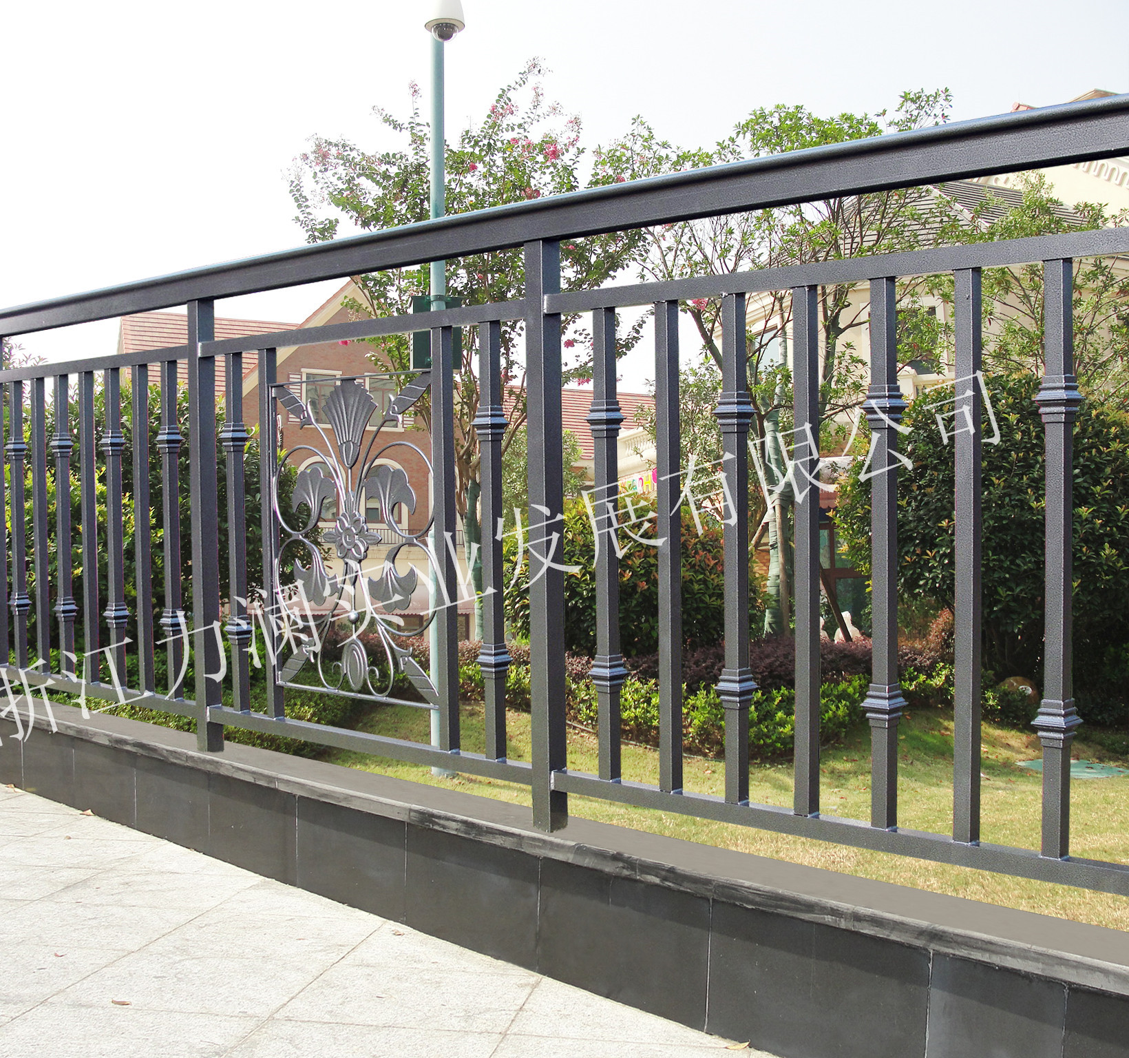 丽水阳台铝合金护栏 窗台铝艺护栏 飘窗防护栏杆【不生锈】