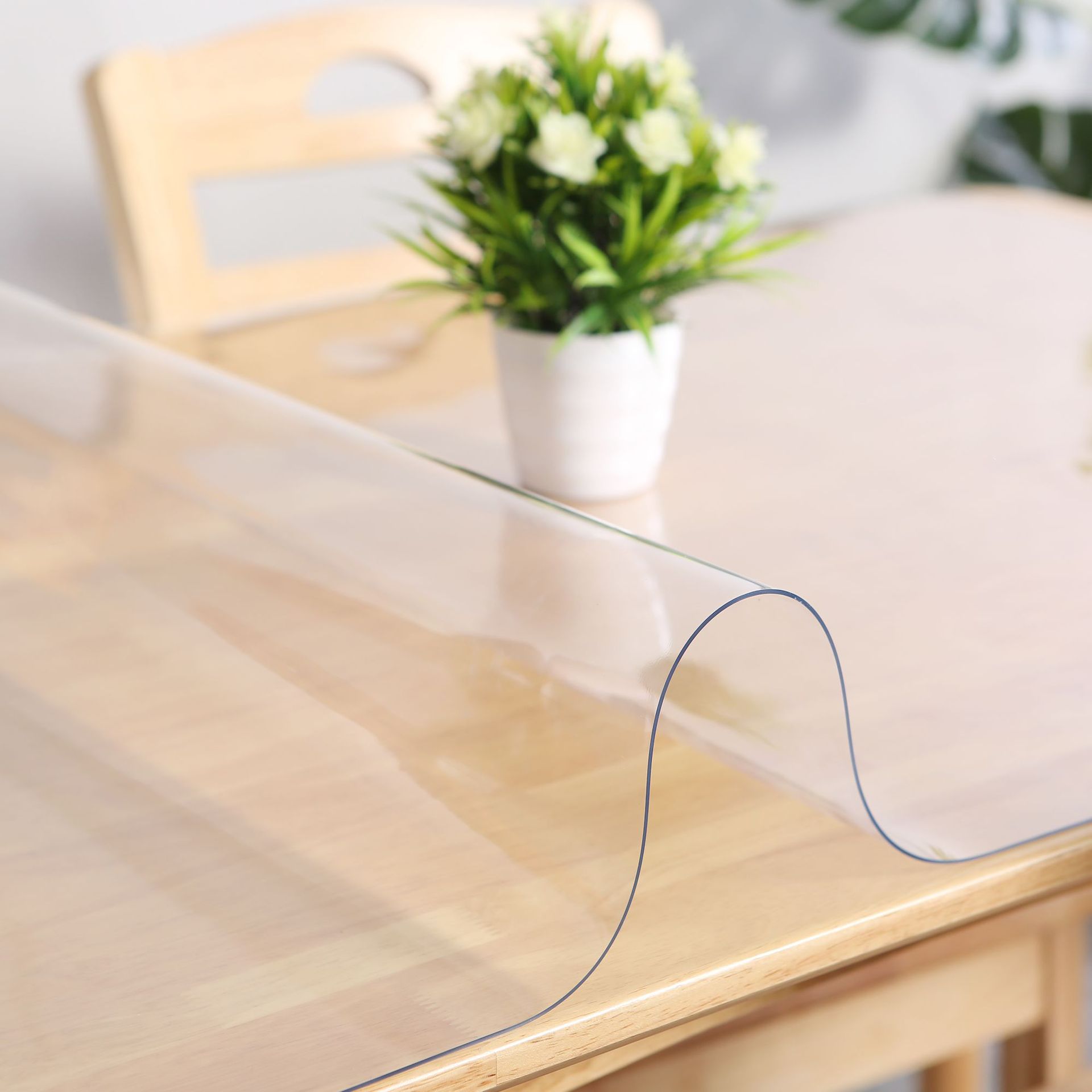 一件代发透明磨砂pvc软玻璃桌布防水防油茶几台布桌垫水晶垫批发