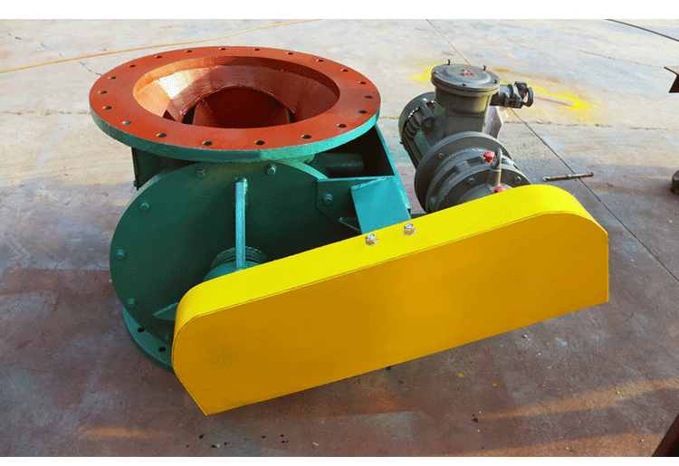 定制侧链卸料器 高温链条下料器面粉水泥厂电动旋转下料器