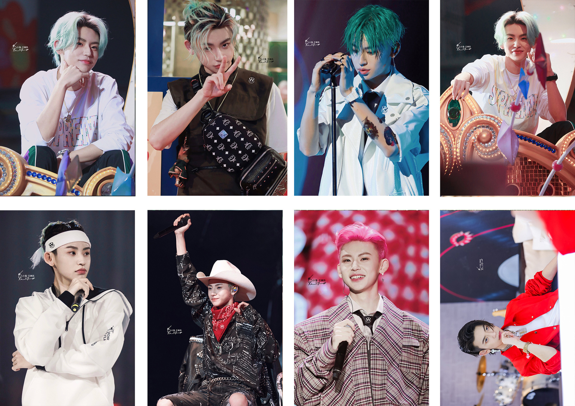 新款博君一肖陈情令王一博肖战明星周边海报现货纸墙贴画高清签名