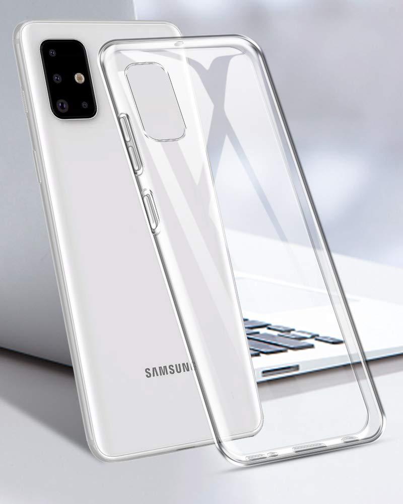 适用于三星samsung a01手机壳透明1.5mm tpu软壳galaxy a71保护套