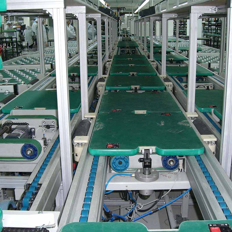 广州智能倍速链组装生产输送线|装配流水线