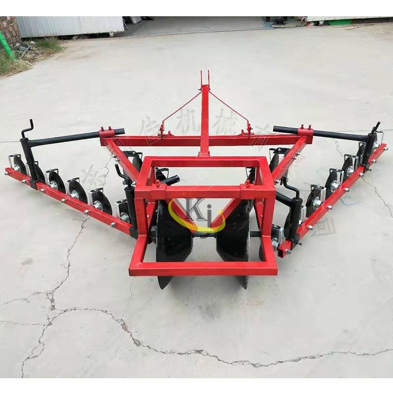 圆盘筑埂机 土地打埂的机器 圆盘式起垄机 土地起垄垄形规矩平整