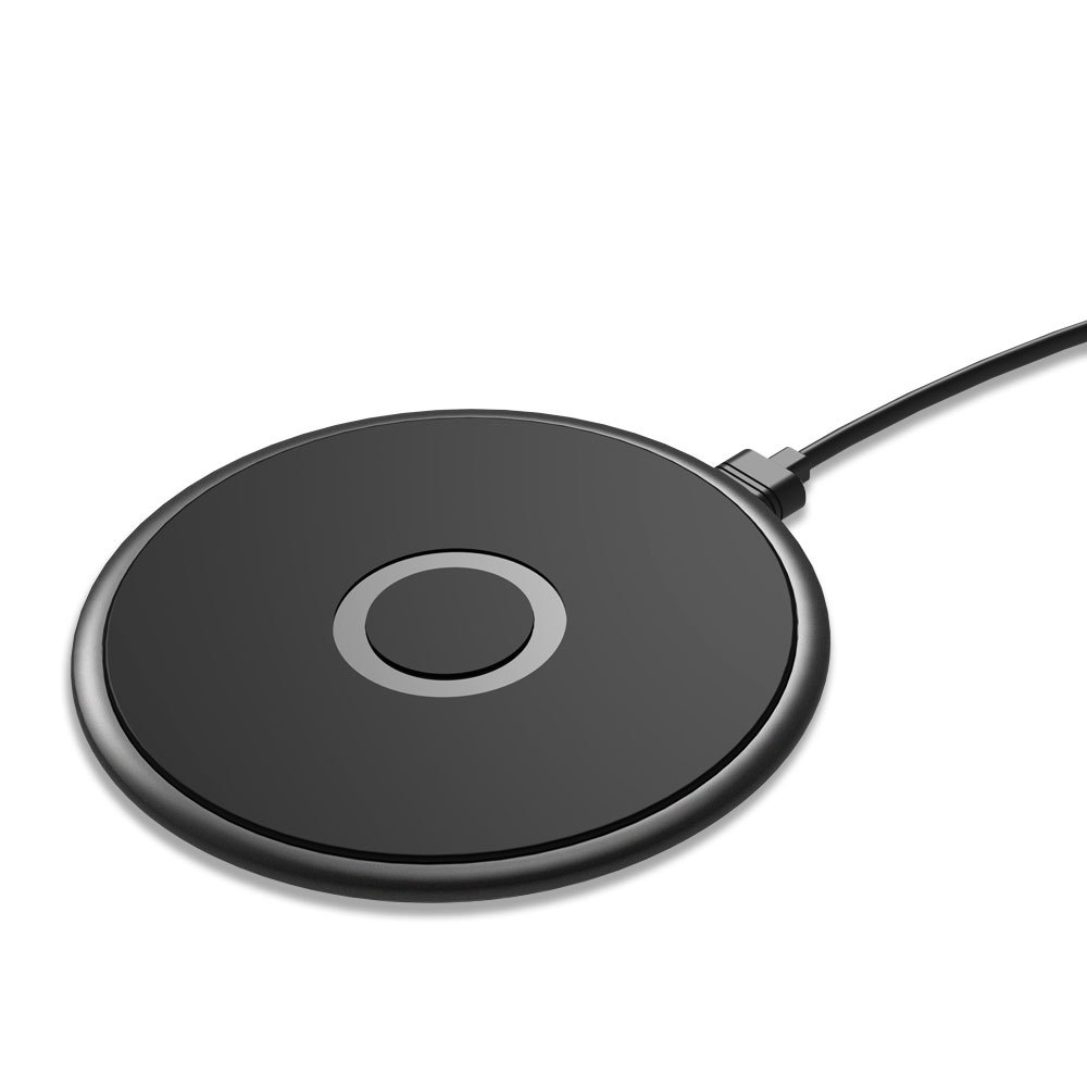 桌面式无线充电器 礼品专供 快速无线充 兼容7.5w/10w/5w qi 认证