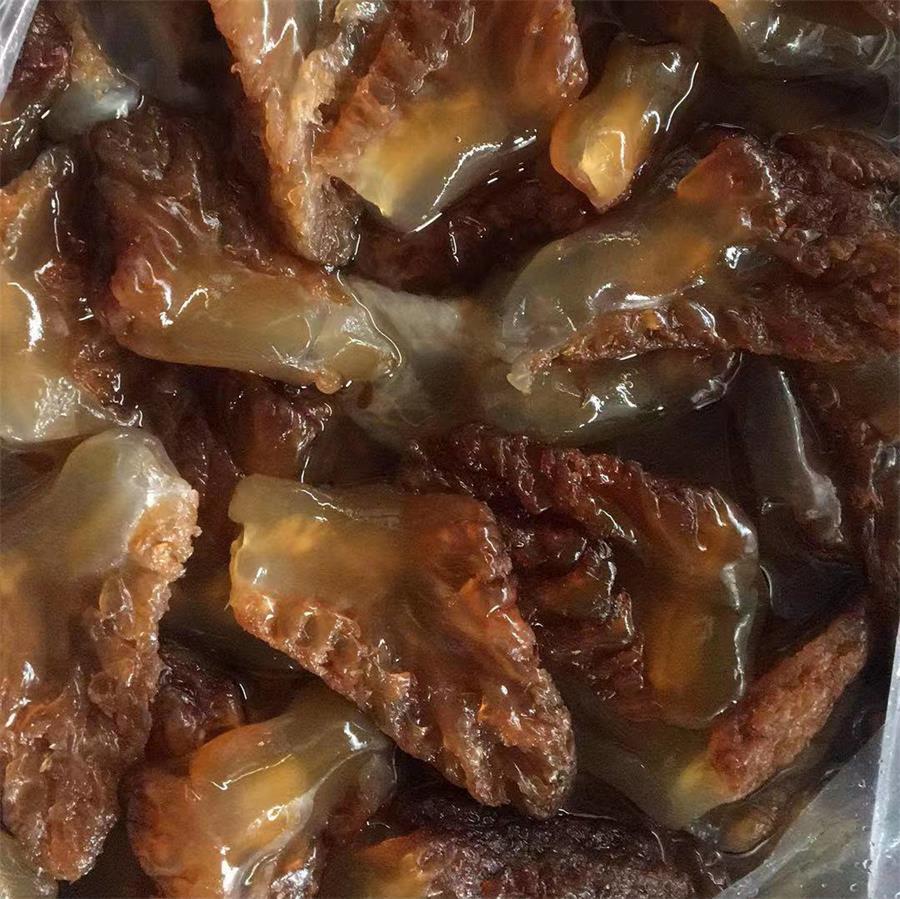 批发大角海蜇头非即食大红角海蜇头深海远洋捕捞红大角绵蜇头