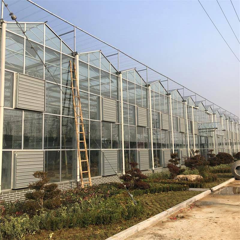 智能玻璃温室大棚骨架文洛型玻璃温室新型玻璃暖棚种植温室