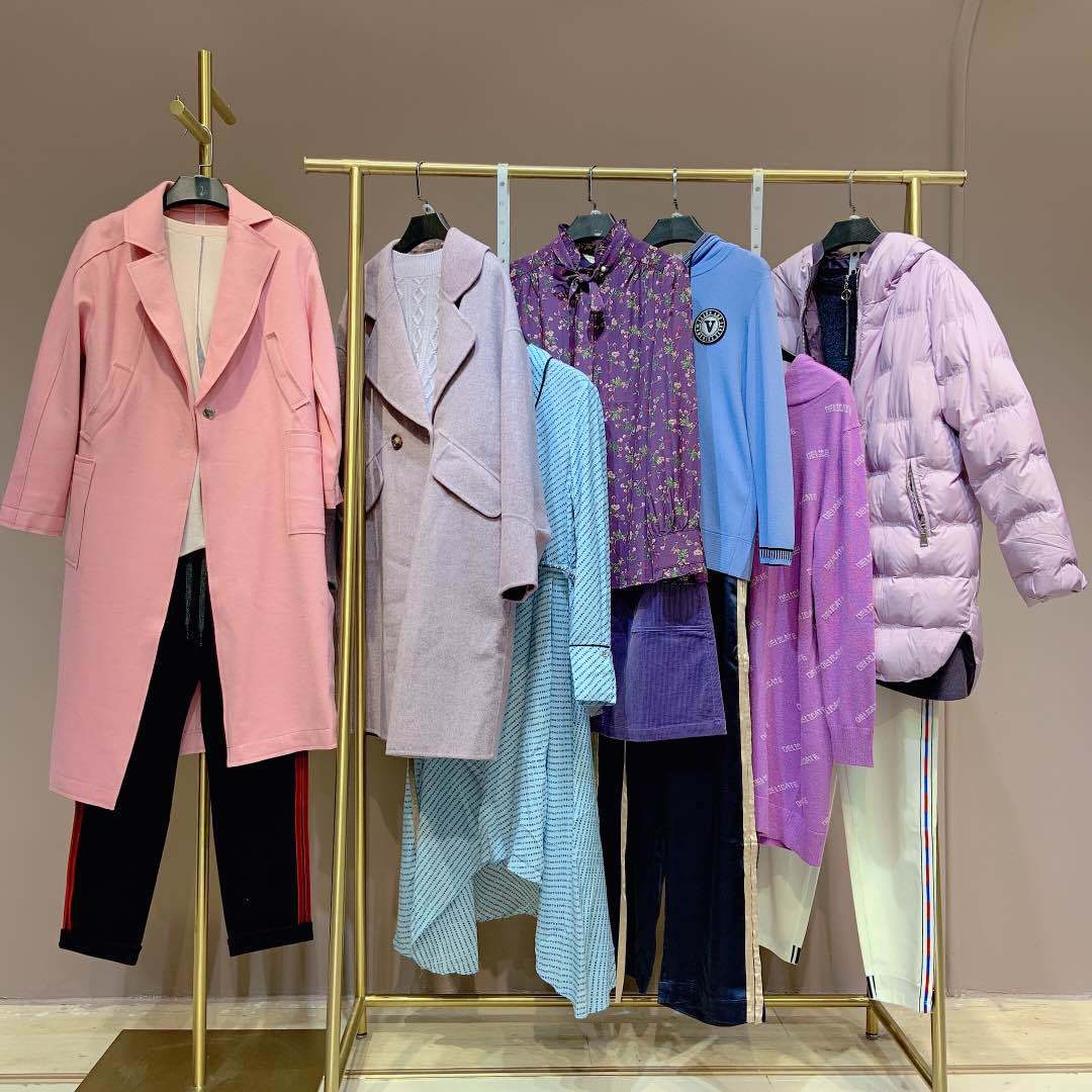 意怯品牌折扣女装棉麻风秋冬换季库存尾货特价清仓实体店直播货源