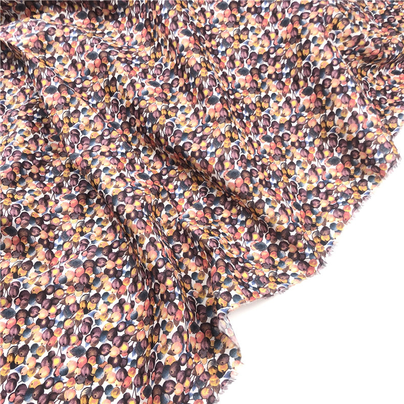 i like liberty 碎花布料 利伯缇棉布果子印花童装连衣裙衬衫面料