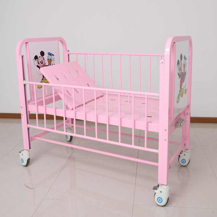 医院儿童护理床儿科单摇起背卡通护理床社会福利院救护中心儿童床