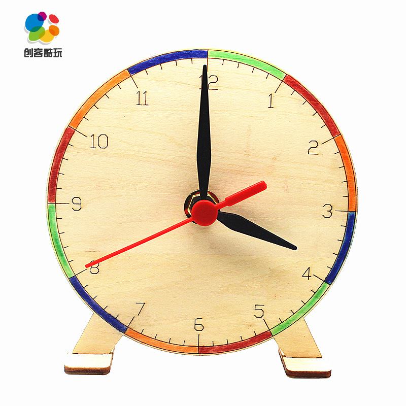 自制钟表diy材料时钟模型科技小制作手工学生幼儿园科学实验