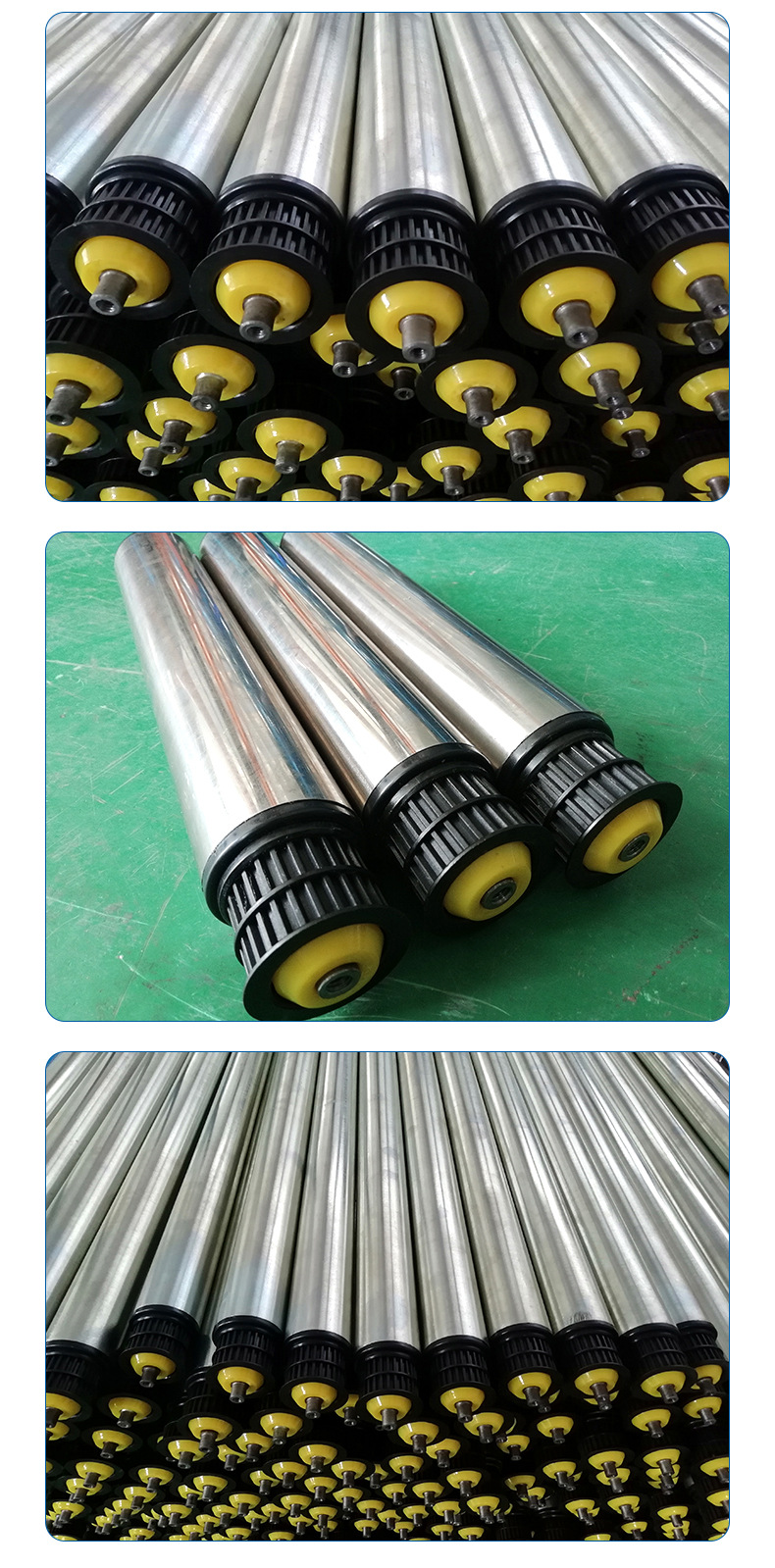 同步带轮滚筒辊筒滚轴滚子滚轮 5m 10m同步带轮镀锌不锈钢滚筒