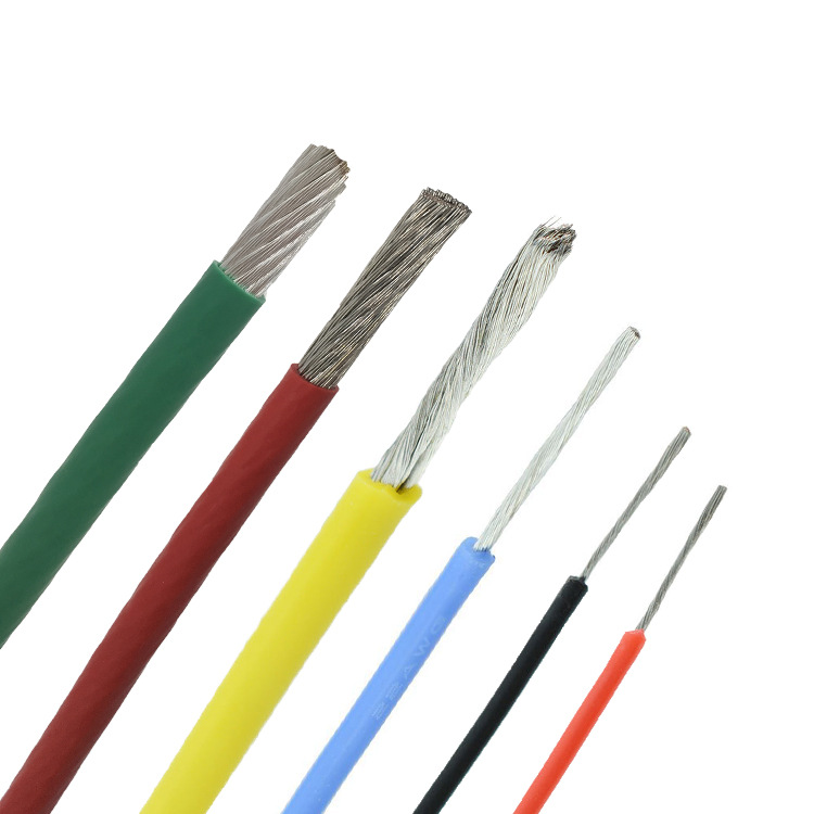 ul1213 耐高温绝缘ptfe推压航空导线 镀银导线 250度