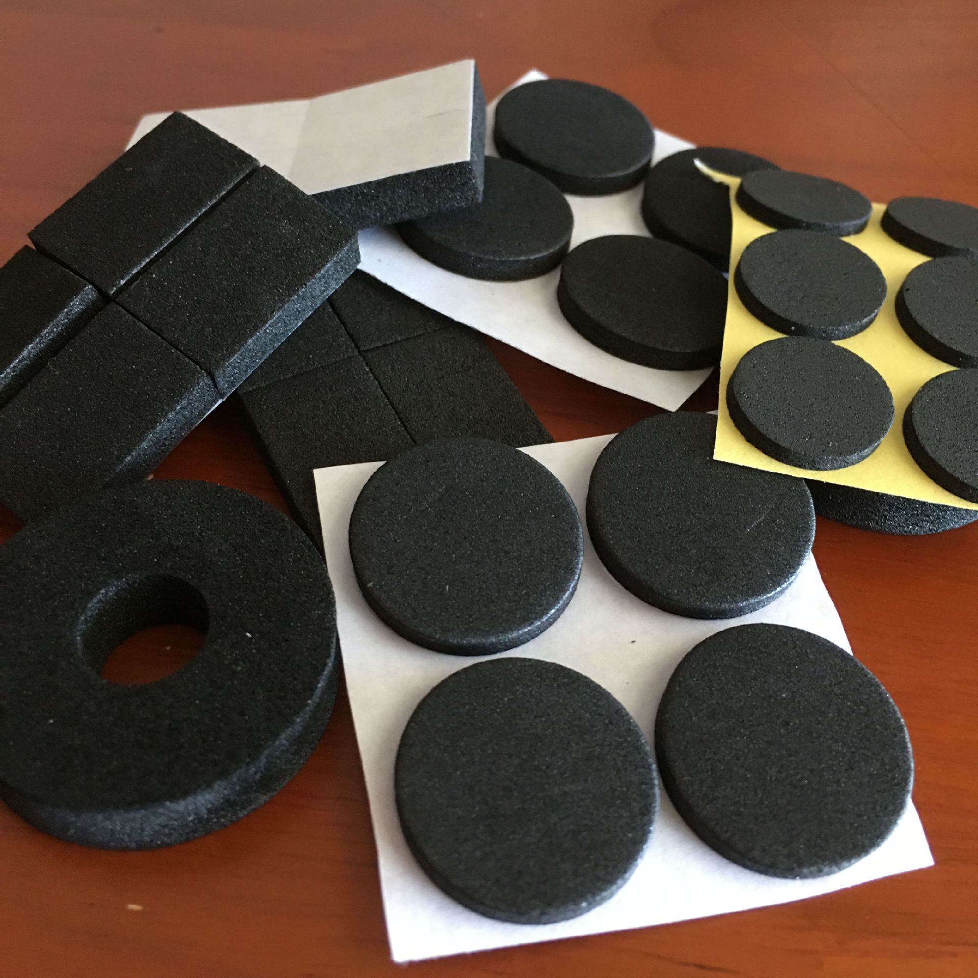 8万个3m自粘泡棉垫 圆形eva脚垫 支架底座防滑硅胶垫片 花盆缓冲胶垫