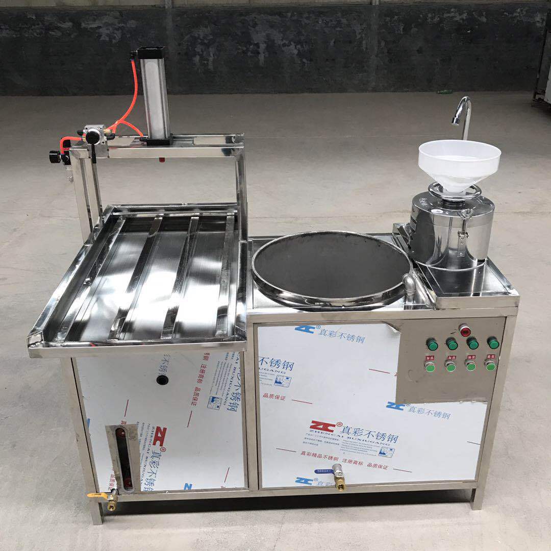 多功能全自动豆腐皮机豆制品加工设备四川地区不锈钢千张机厂家-报价
