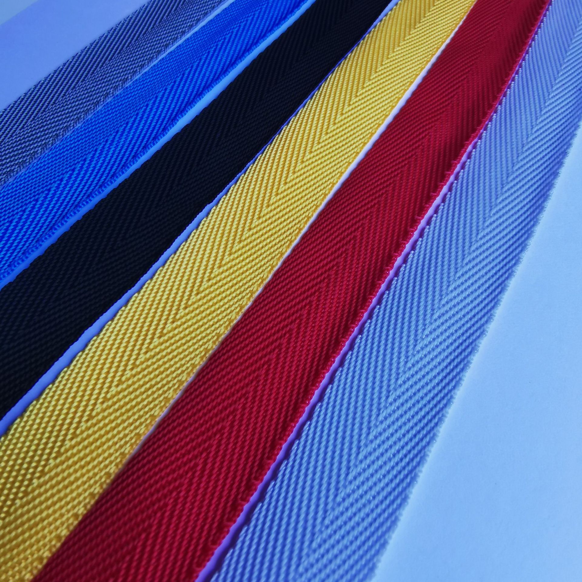 2cm丙纶织带人字纹包边斜纹织带服装辅料