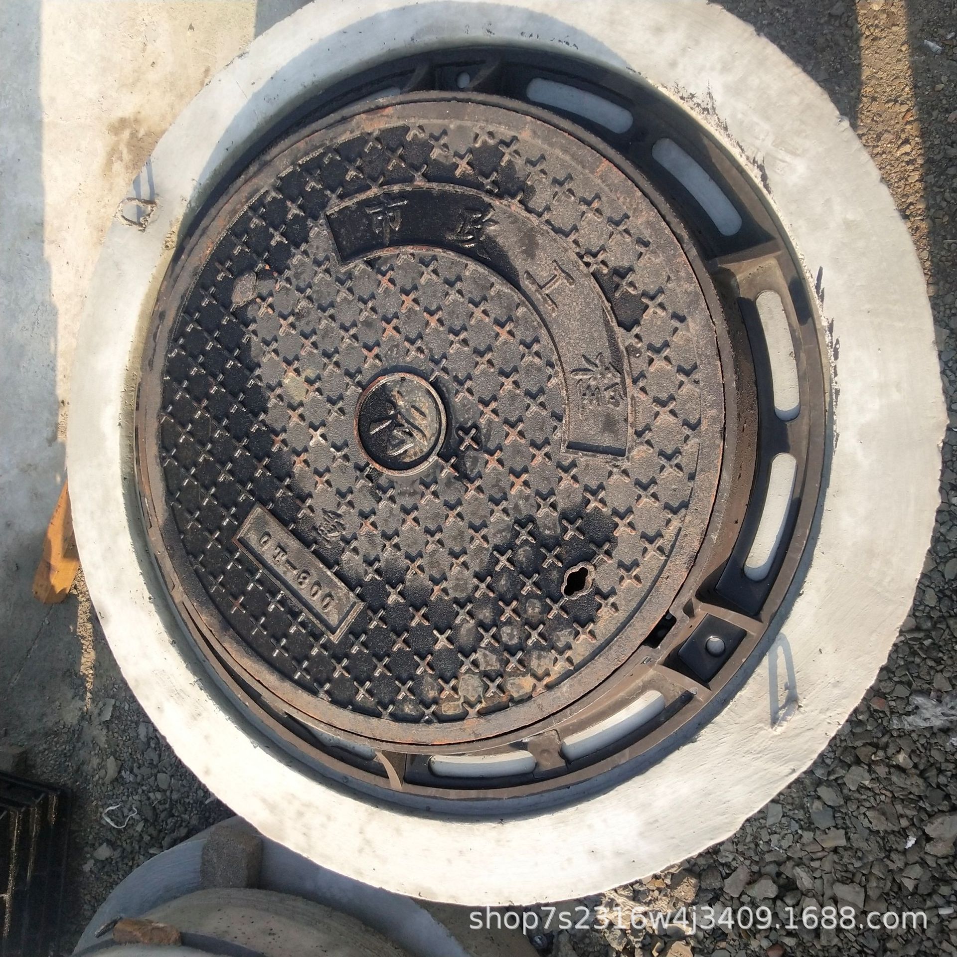 河北厂家直销混凝土预制井圈井垫井脖井盖板检查井量大从优