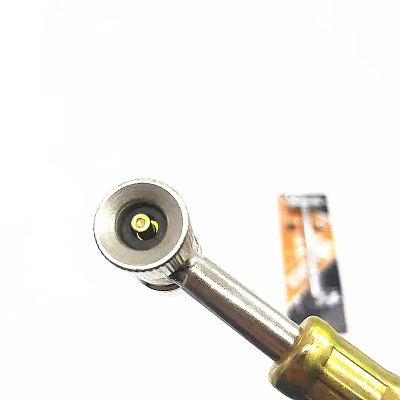 轮胎充气嘴汽车充气头加气嘴接头自行车摩托车气泵打气嘴无气压表