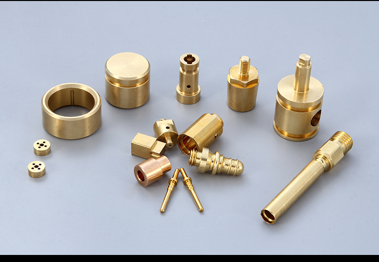 数控机加工大小五金铜件各种汽车零部件定做自动车床黄铜件定制