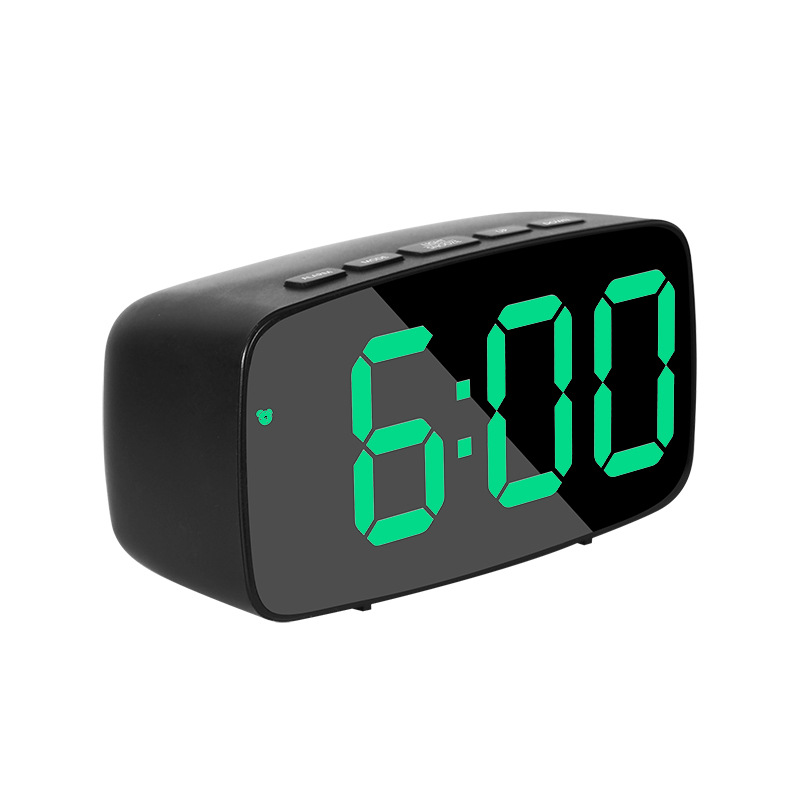 Factory Direct Sales LED Electronic Alarm Clock Simple Style Clock Battery Plug-in Dual-Use Clock Yida Time 0712