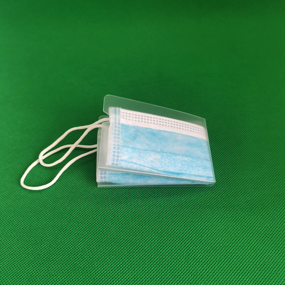 厂家现货口罩包装小盒 吸塑套子 透明袋网红爆款