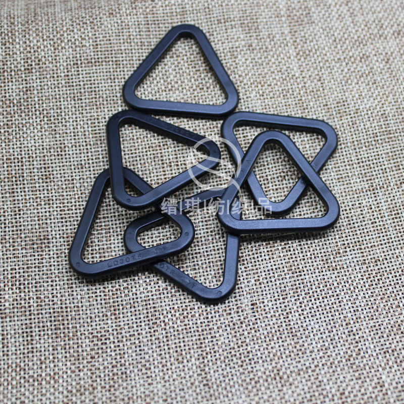 专业供应正ykk塑料箱包扣活动调节d型扣ld-e种类齐全黑色现货