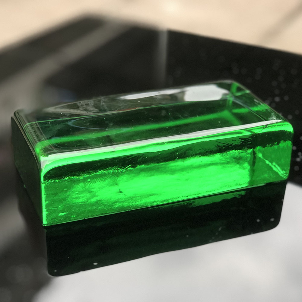 彩色水晶玻璃砖本色玻璃砖实心玻璃砖外墙装饰砖多色可选