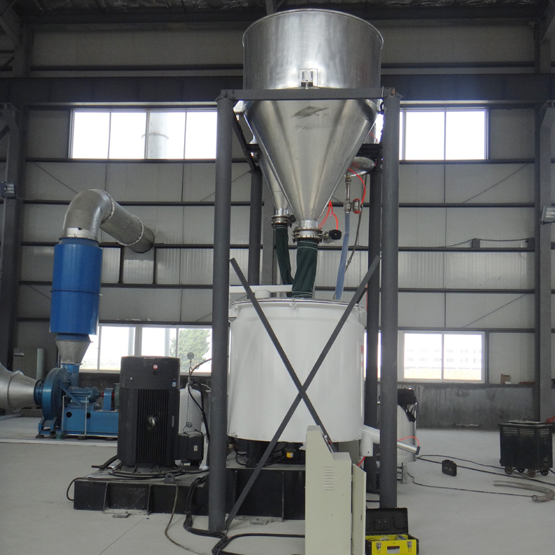 骏宇加工高速混合机山东厂家定制大型立式塑料颗粒粉体混合机