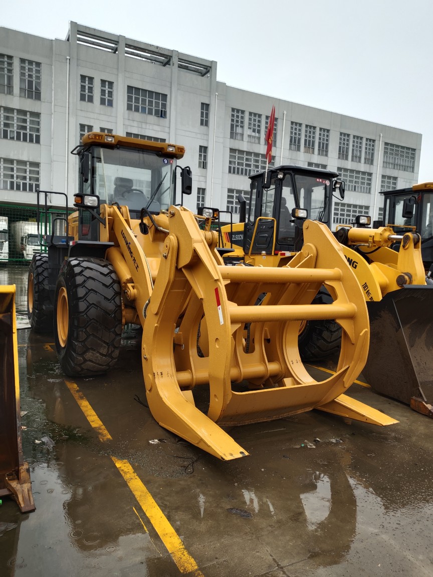 二手50夹抱抓机,二手5吨夹包装载机,二手抓木机