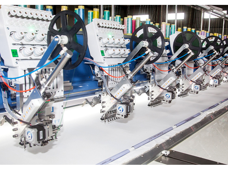 jinyu/金誉绣机 商用单金平绣机 金片混合绣绗缝绣花机电脑绣花机