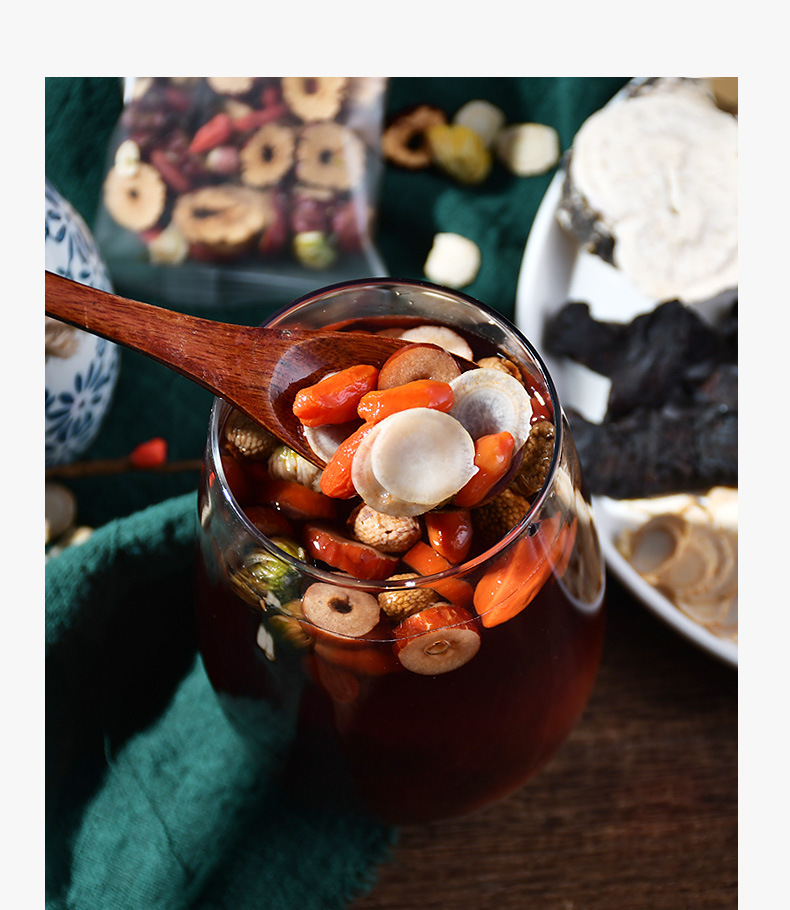 人参黄精五宝茶男人茶组合花茶八宝茶红枣枸杞茶养生茶oem代加工