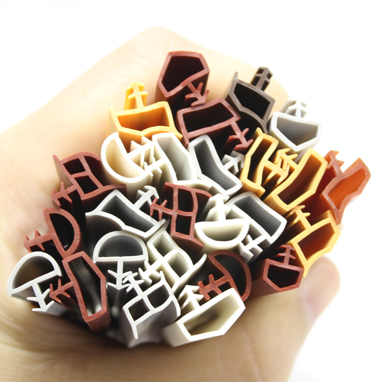 室内木门密封条pvc半圆卡槽式门边缝防撞防风防尘静音胶条隔音tpe