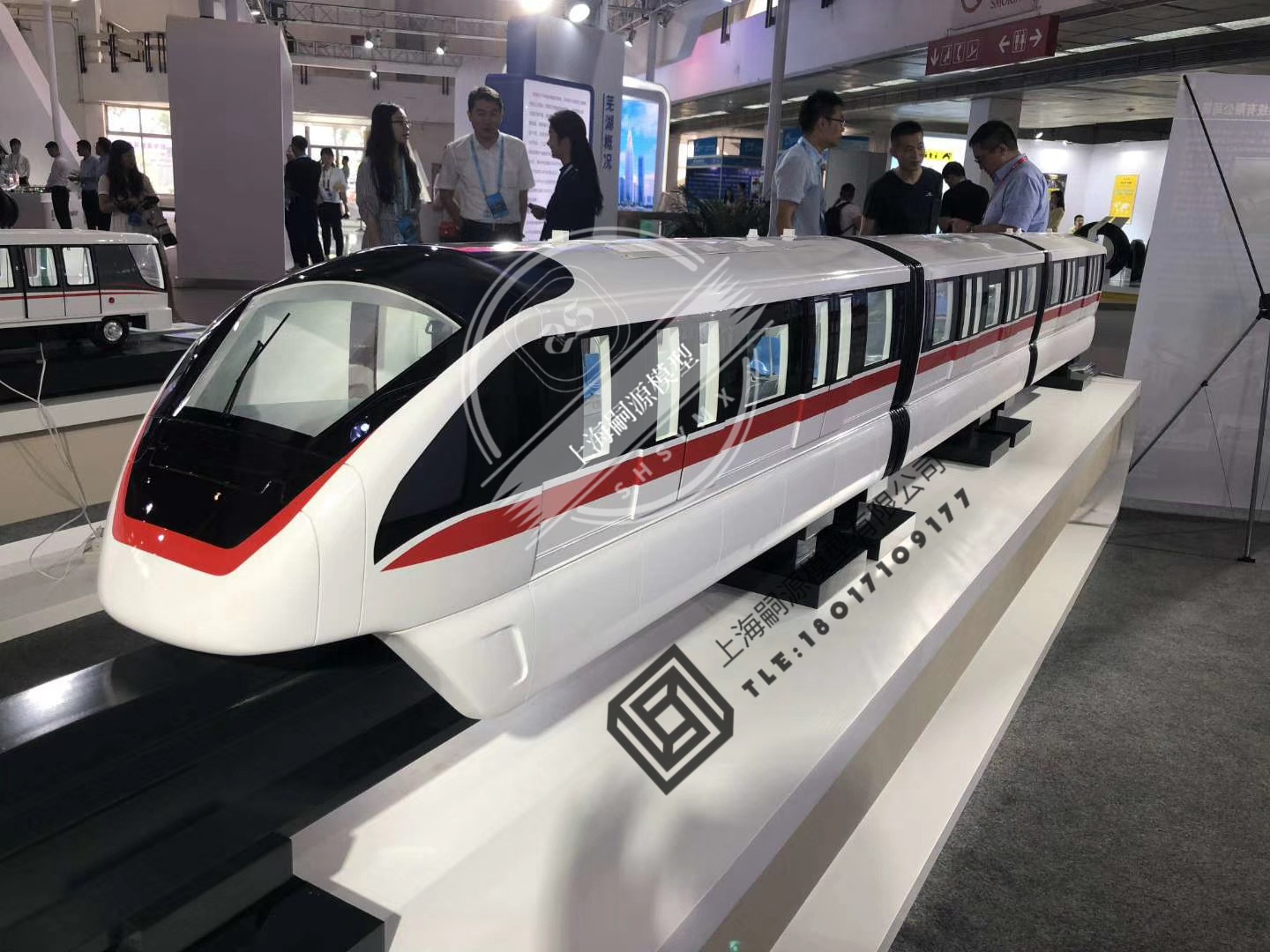 大比例仿真模型 1:15地铁 云轨 有轨电车模型 展览展示模型