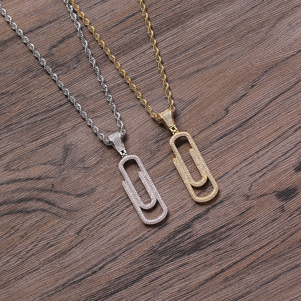 欧美嘻哈饰品 星球大战尤达大师吊坠 migos万圣节铜镶锆石项链