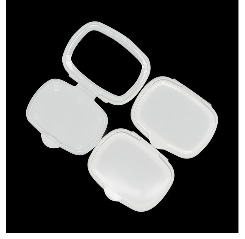 厂家批发现货湿纸巾盖子 婴儿酒精湿巾小翻盖塑料盖 lx-8