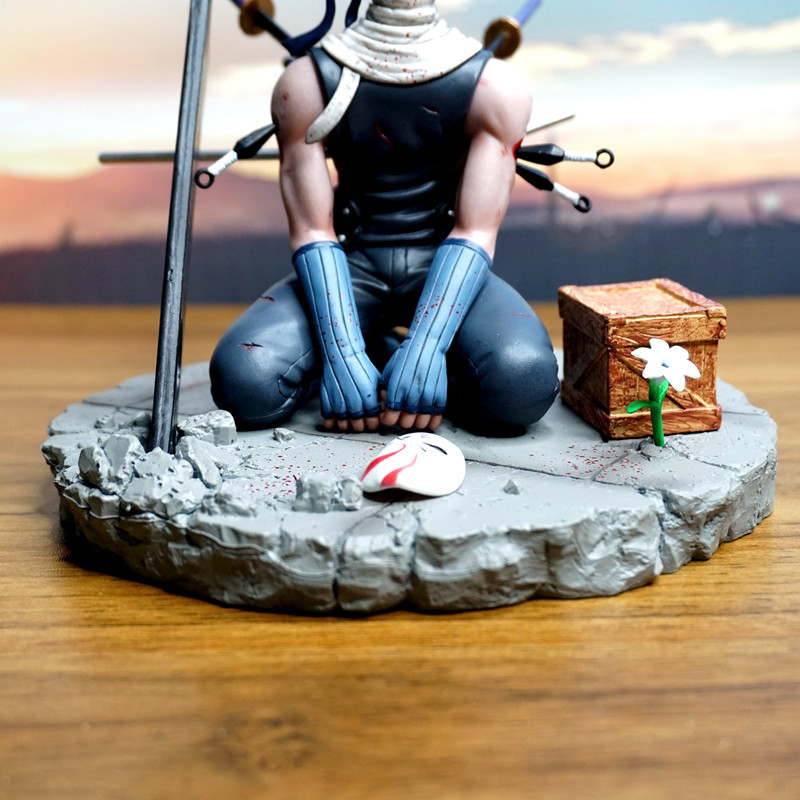 动漫批发 火影忍者 雾影鬼人 gk 桃地 再不斩手办 景品雕像 盒装