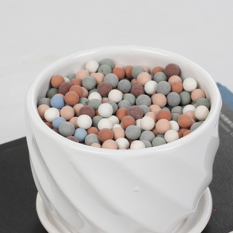 多肉植物铺面石子 五彩石头子彩色小石子鹅卵石 花盆鱼缸装饰批发