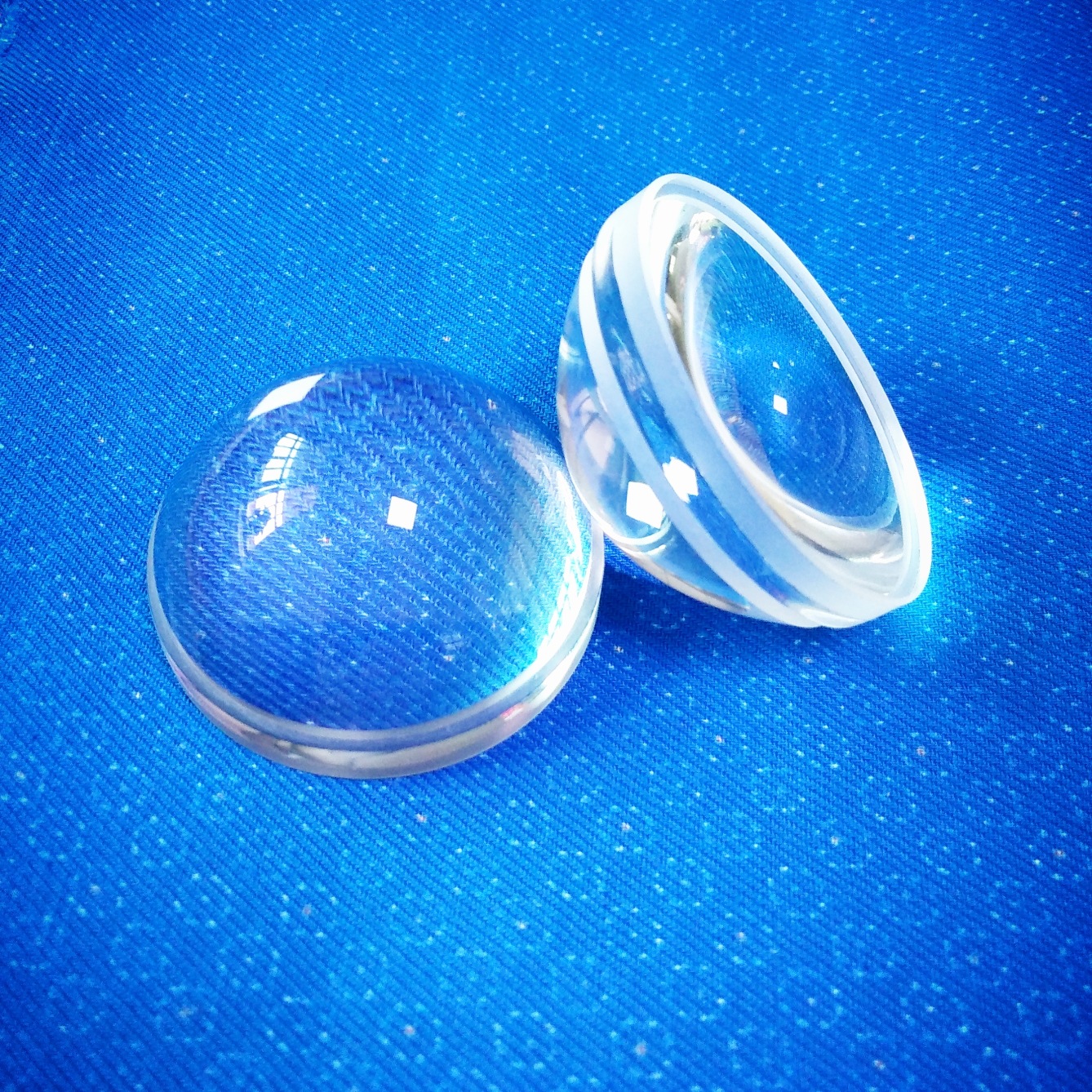 厂家生产直径38 高硼硅透镜 投影放大镜 led聚光镜片 投影仪镜片