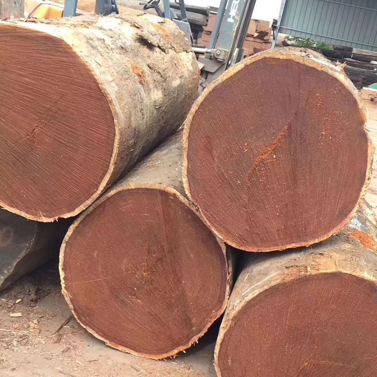 印尼菠萝格天然防腐木菠萝格木材原木加工木板材