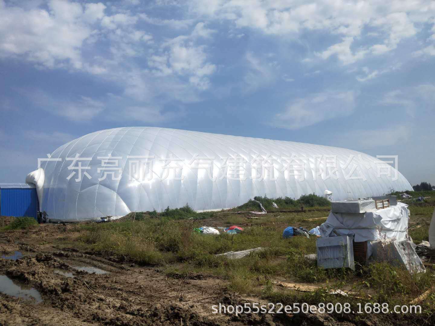 厂长直销 充气膜结构太空舱 农业气膜大棚 新型环保节能膜结构