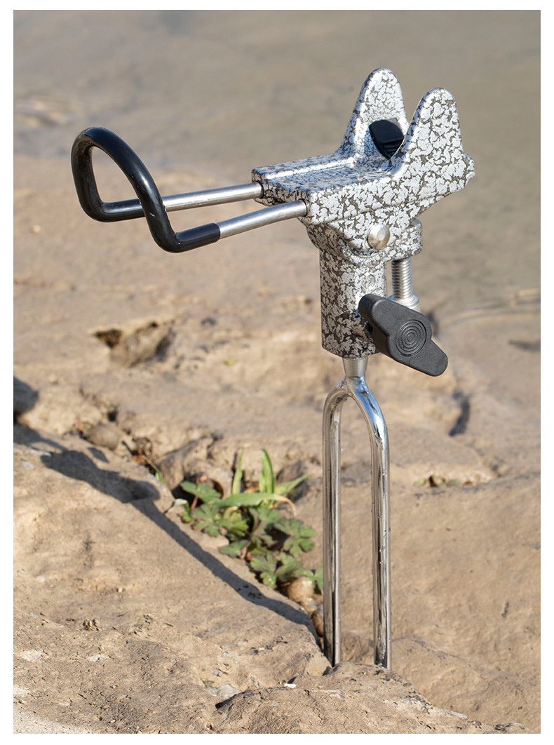 钓鱼支架海杆支架炮台海竿支架手竿多功能鱼杆台钓鱼多用地插支架