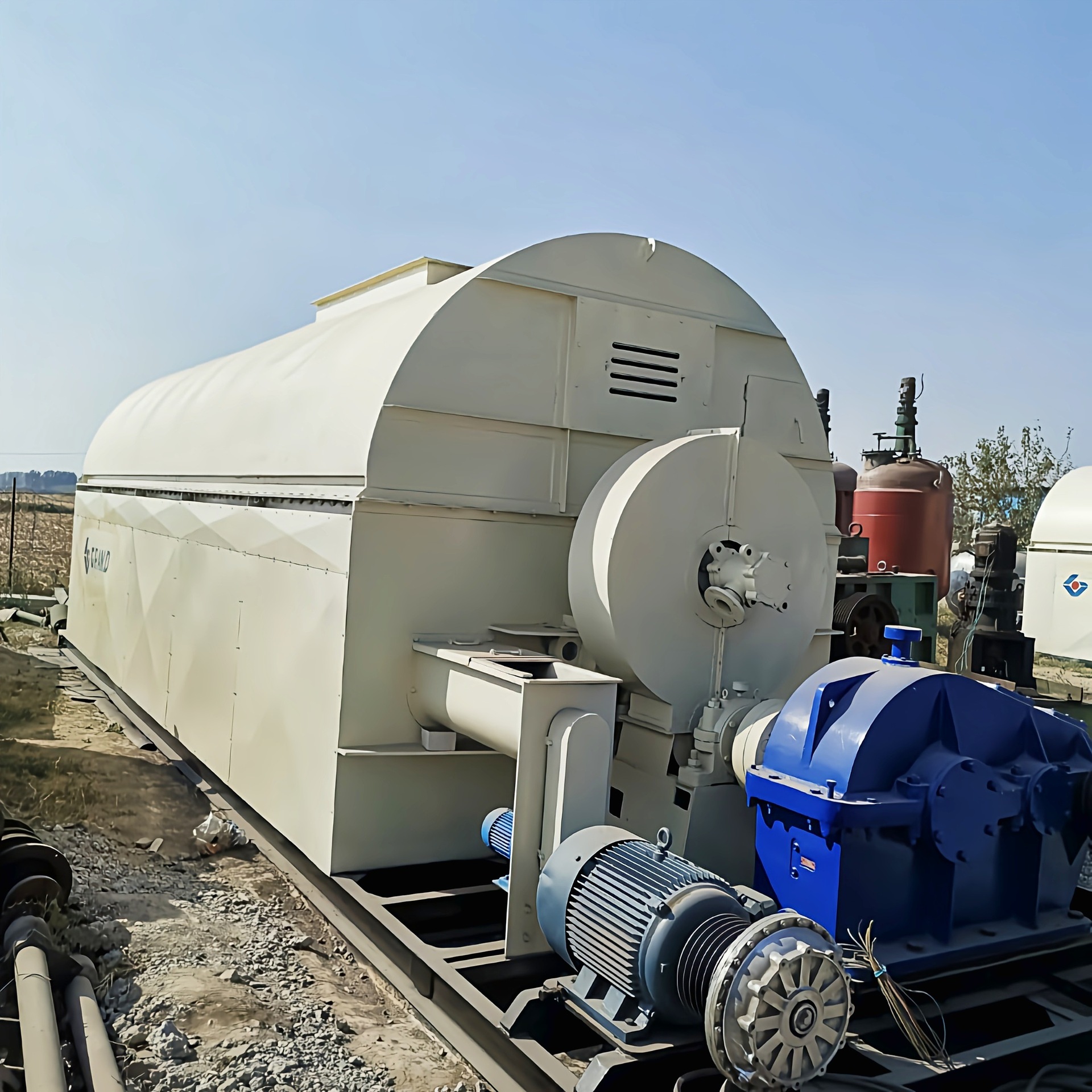 出售二手管束干燥机 酒糟管束干燥机 发酵饲料管束干燥机