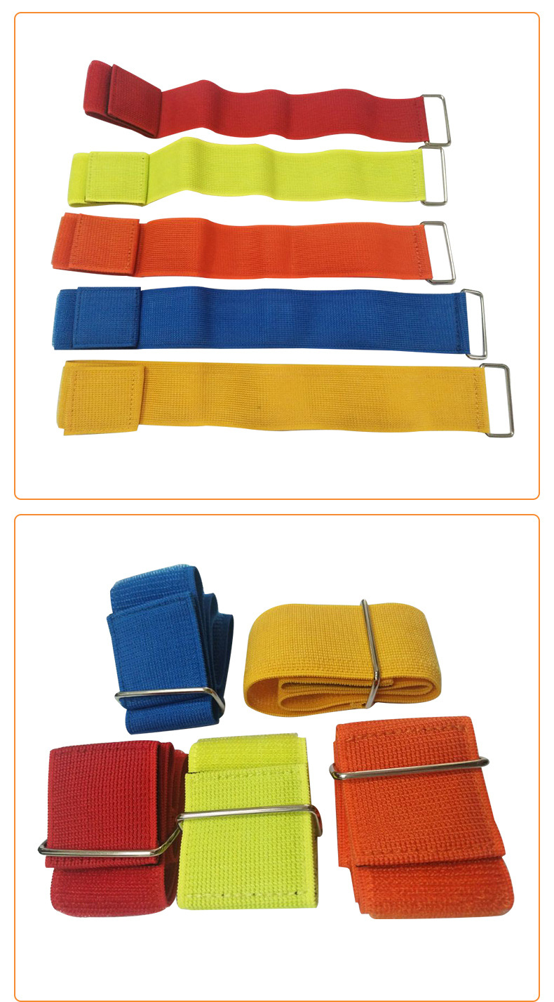 批发绑腿绳两人三足成人巨人脚步弹性尼龙两人三足 松紧捆绑带