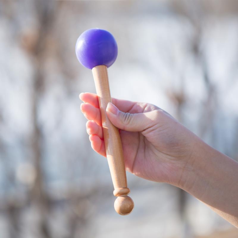 羊皮橡带胶圈 敲击水晶钵 音乐钵头层皮各种棒橡胶棒