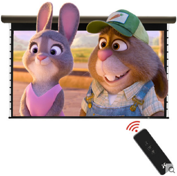 经科投影幕布n4-fi/1t 80寸16:9家用高清3d 4k纳米玻纤幕布