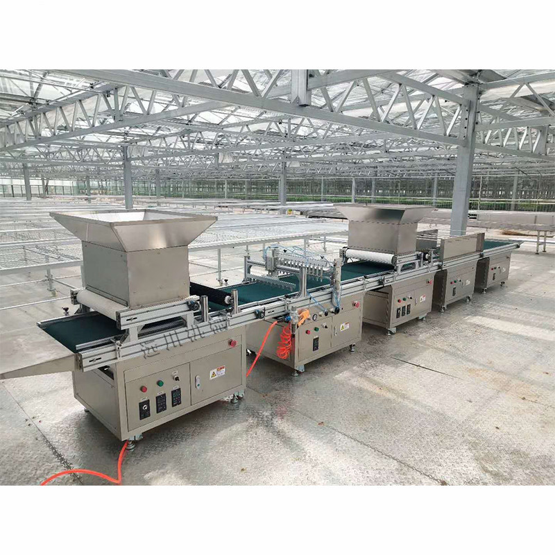 全自动穴盘播种机 种子育苗种植机 不同穴盘规格 自动播种覆土机