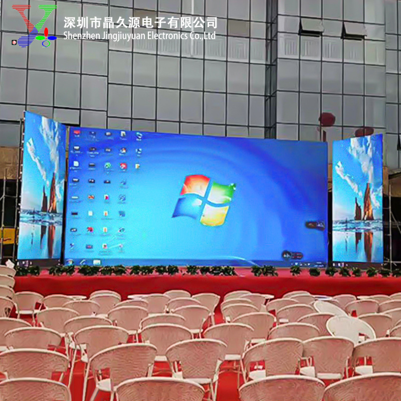 厂家直销led全彩显示屏p10户外大屏幕广告宣传防水高清舞台租赁屏