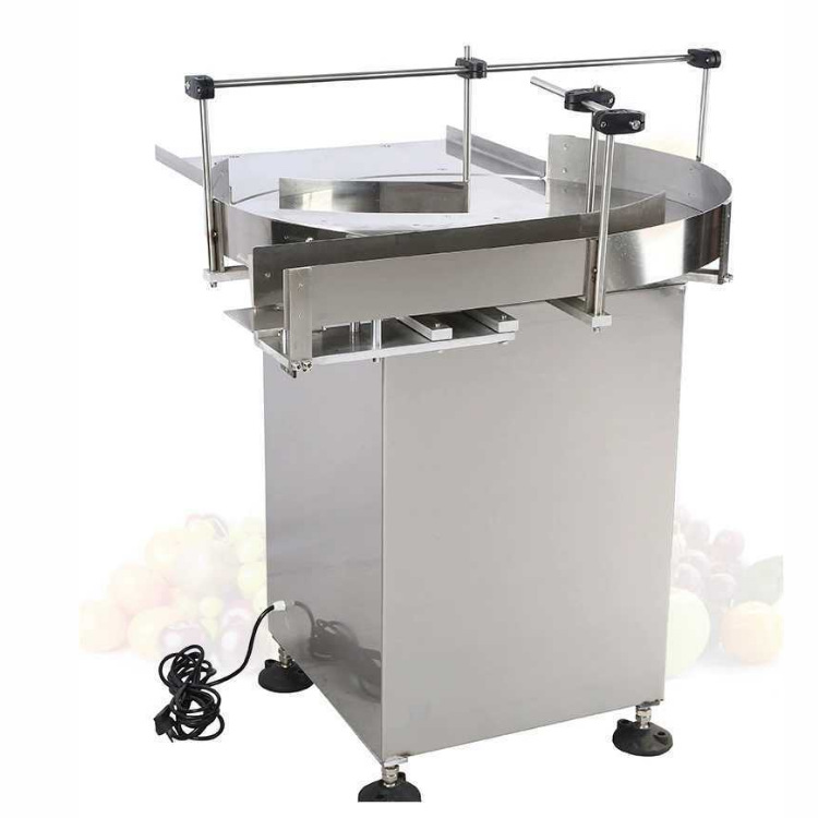 灌装生产线转盘式理瓶机塑料瓶理瓶分瓶机流水线理瓶自动收瓶机